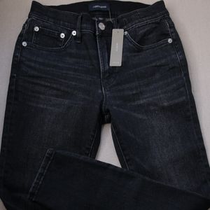 NWT Petite JCrew Blackish Blue-Wash Jeans